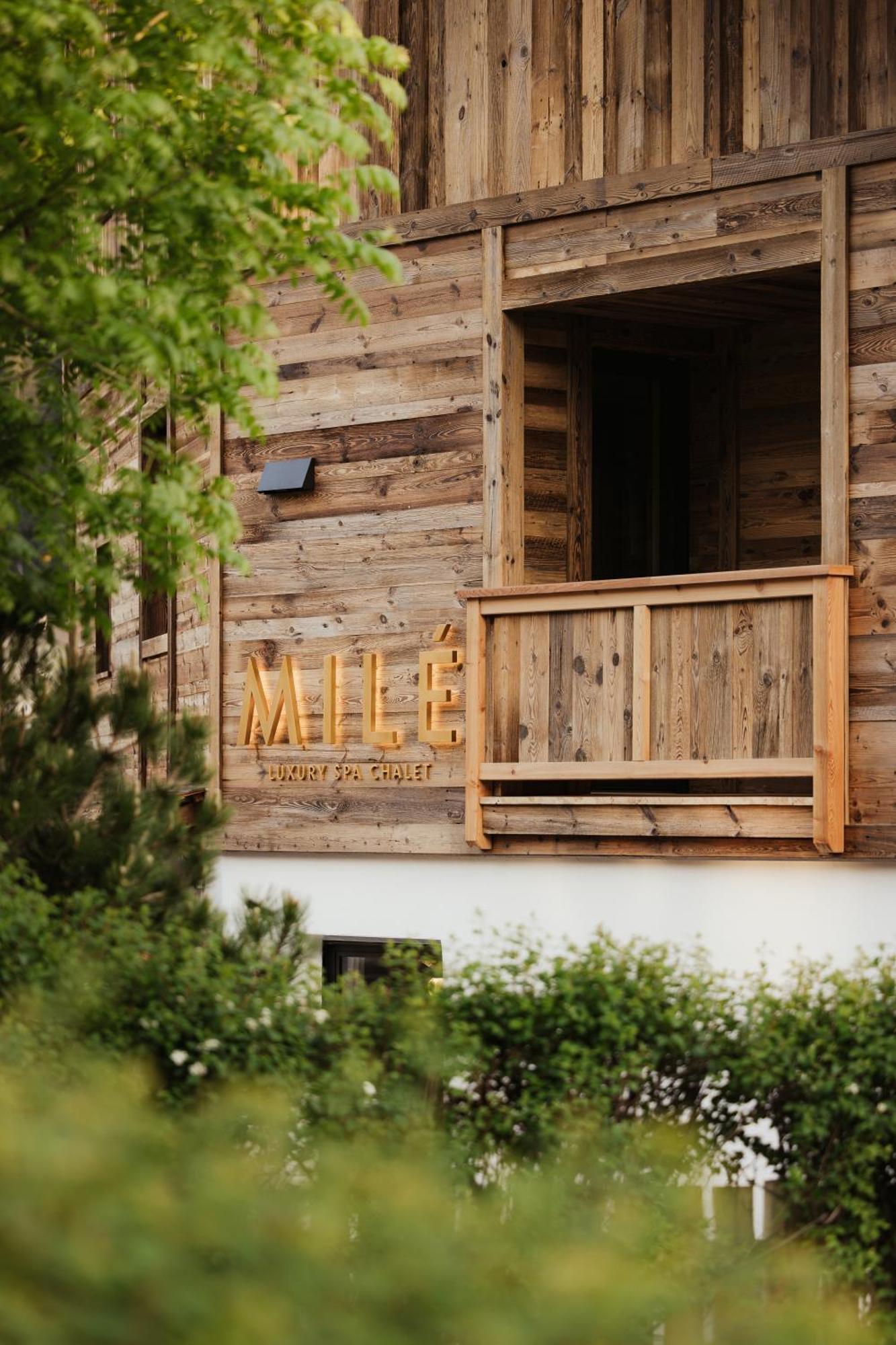 Luxury Chalet Mile Urtijëi Buitenkant foto